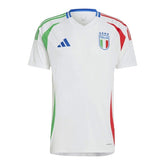 Camisa Seleção da Itália II 24/25 - Torcedor Adidas Feminina - Branca com detalhes em verde e vermelho e azul