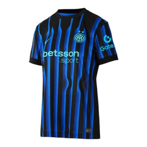 Camisa Inter de Milão I 25/26 - Torcedor Nike Feminina - Azul e preta
