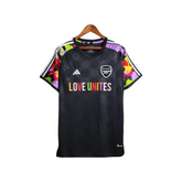 Camisa Arsenal Treino Edição Especial 24/25 - Torcedor Adidas Masculina - Preta com detalhes multicoloridas