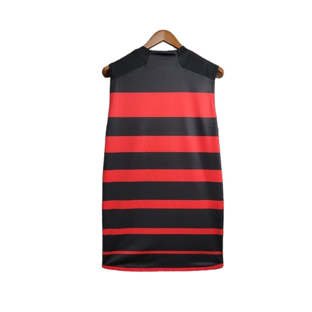 Camisa regata Flamengo I 24/25 - Torcedor Adidas Masculina - Preta e vermelha
