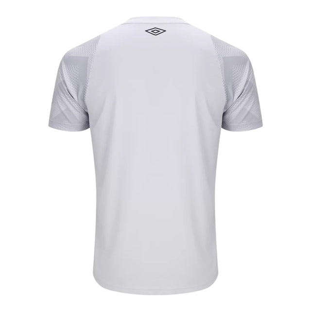 Camisa Grêmio Goleiro 24/25 - Torcedor Umbro Masculina - Branca com detalhes em cinza