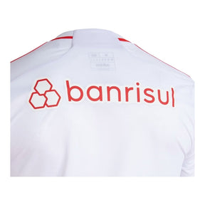 Camisa Internacional II 24/25 - Torcedor Adidas Masculina - Branca com detalhes em vermelho