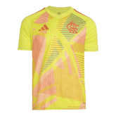 Camisa Flamengo Goleiro 25/26 - Torcedor Adidas Masculina - Amarela