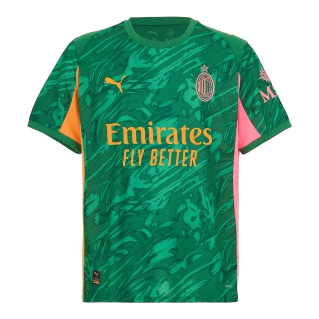 Camisa AC Milan Goleiro III 25/26 -Torcedor Puma Masculina - Verde