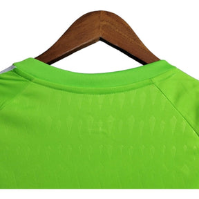 Camisa Manchester United Goleiro 23/24 - Torcedor Adidas Masculina - Verde com detalhes em branco e preto