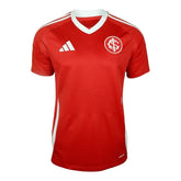 Camisa Internacional I 25/26 - Torcedor Adidas Masculina - Vermelha com detalhes em branco