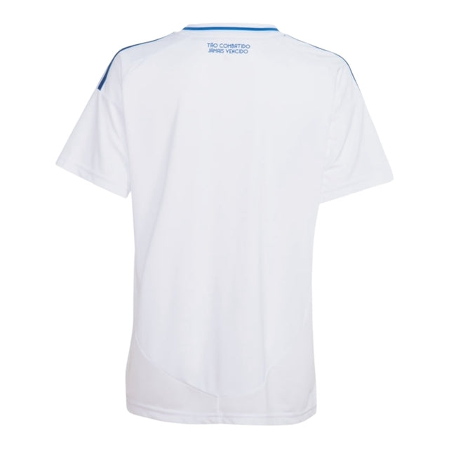 Camisa Cruzeiro II 25/26 - Torcedor Adidas Feminina - Branca e azul