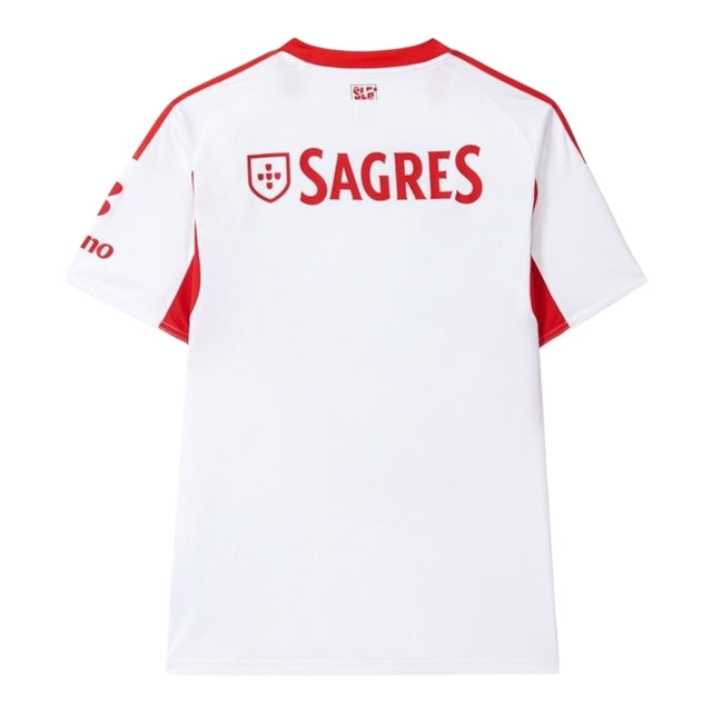 Camisa Benfica III 25/26 - Torcedor Adidas Masculina - Branca com detalhes em vermelho