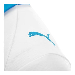 Camisa Olympique Marseille I 25/26 manga longa - Torcedor Puma Masculina - Branca e azul