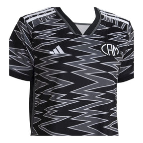 Camisa Atlético Mineiro III 24/25 - Torcedor Adidas Feminina - Preta com detalhes em branco