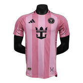 Camisa Inter Miami I 25/26 - Jogador Adidas Masculina - Rosa com detalhes em preto