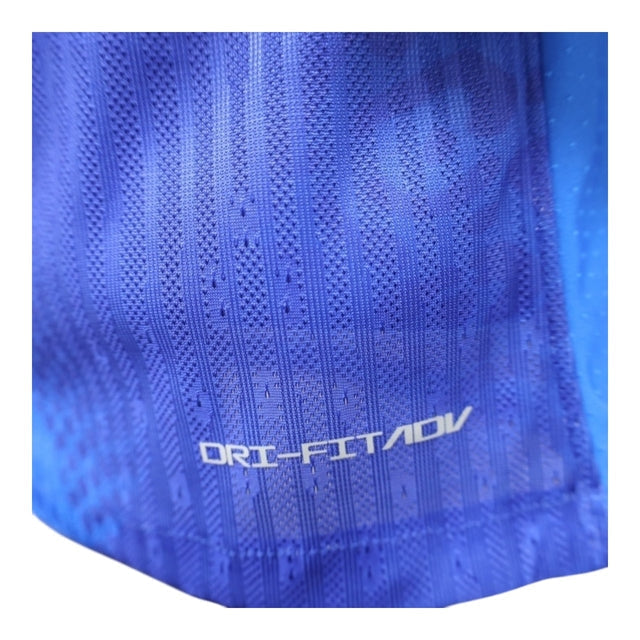 Camisa Seleção Brasileira II 25/26 - Jogador Nike Masculina - Azul com detalhes em verde