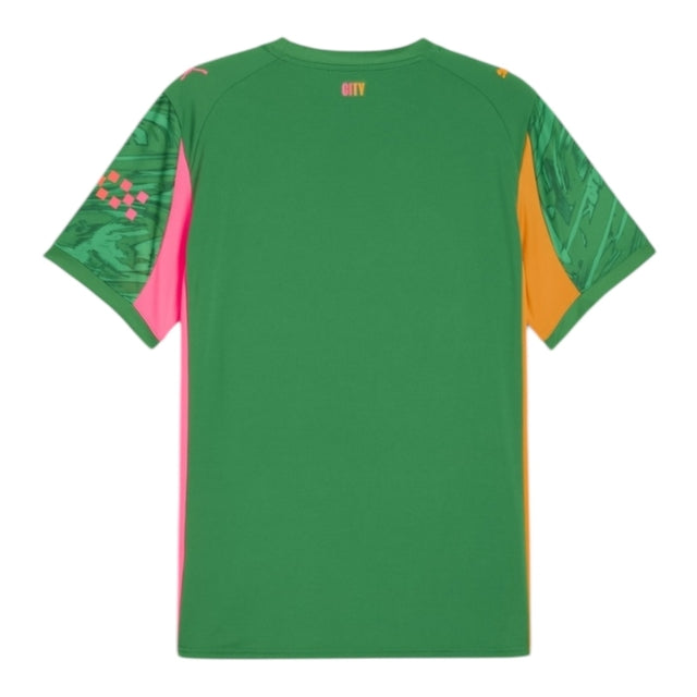 Camisa Manchester City Goleiro I 25/26 - Torcedor Puma Masculina - Verde