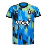 Camisa Botafogo Goleiro 25/26 - Torcedor Reebok Masculina - Azul com detalhes em amarelo
