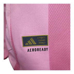 Camisa Inter Miami I 25/26 manga longa - Jogador Adidas Masculina - Rosa com detalhes em preto