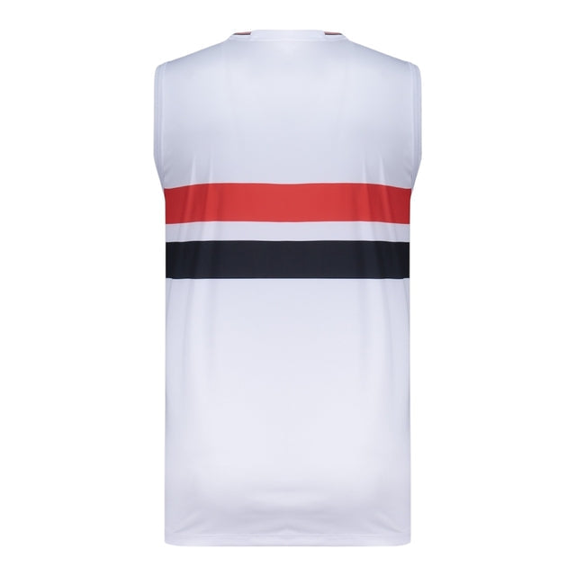 Camisa Regata São Paulo I 25/26 - Torcedor New Balance Masculina - Branca
