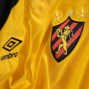 Camisa Sport Recife II 25/26 - Torcedor Umbro Feminina - Amarela e preta